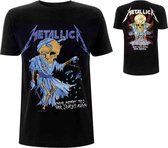 Tshirt Homme Metallica -XL- Doris Noir