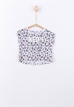 Tiffosi-meisjes-t-shirt, short shirt-Zulmira--kleur: wit-maat: 116