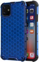 4smarts HEXAGON Hard Cover Apple iPhone 11 Hoesje Blauw