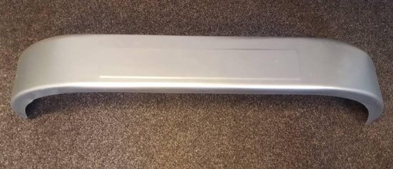 Garde-boue tandem métallique 1520x220x380 mm