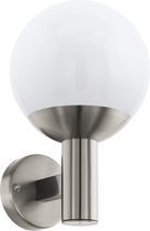 EGLO Nisia-c Wandlamp voor buiten - Roestvrijstaal E27 - LED - 9W