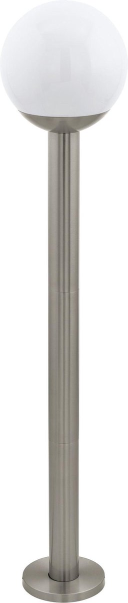 Eglo Nisia-c Lampadaire d'extérieur - Inox E27 - LED