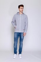 Mezaguz Heren Vest Light Grey Melange