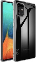 IMAK UX-5 Series Samsung Galaxy A71 Hoesje Flexibel TPU Transparant