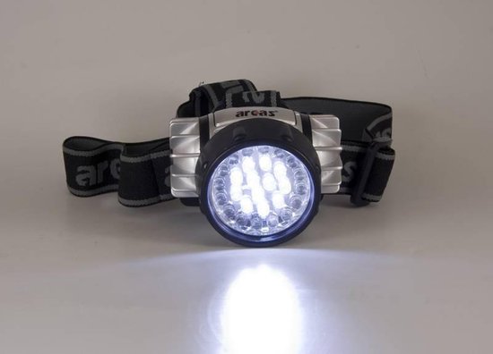 bol.com | Arcas Hoofdlamp, 28 LEDs, met batterijen
