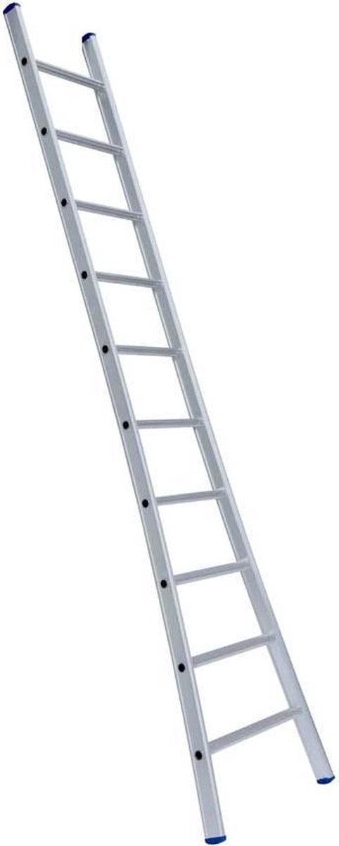 Eurostairs Ladder enkel uitgebogen 1x14 sporten