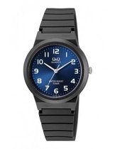 Mooi horloge Q&Q VR90J006Y-Blauw wijzerplaat