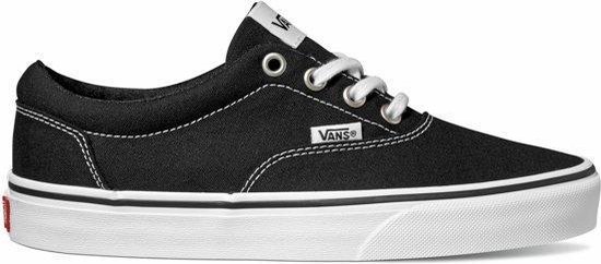 Vans Doheny Canvas Dames Sneakers - Black/White - Maat 42 | bol.com