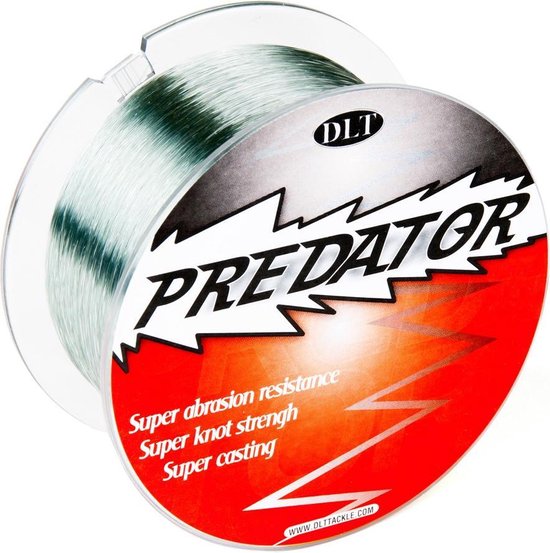 DLT Predator - Nylon Vislijn - 0.20mm - 500m - Grijs - Nylon Draad