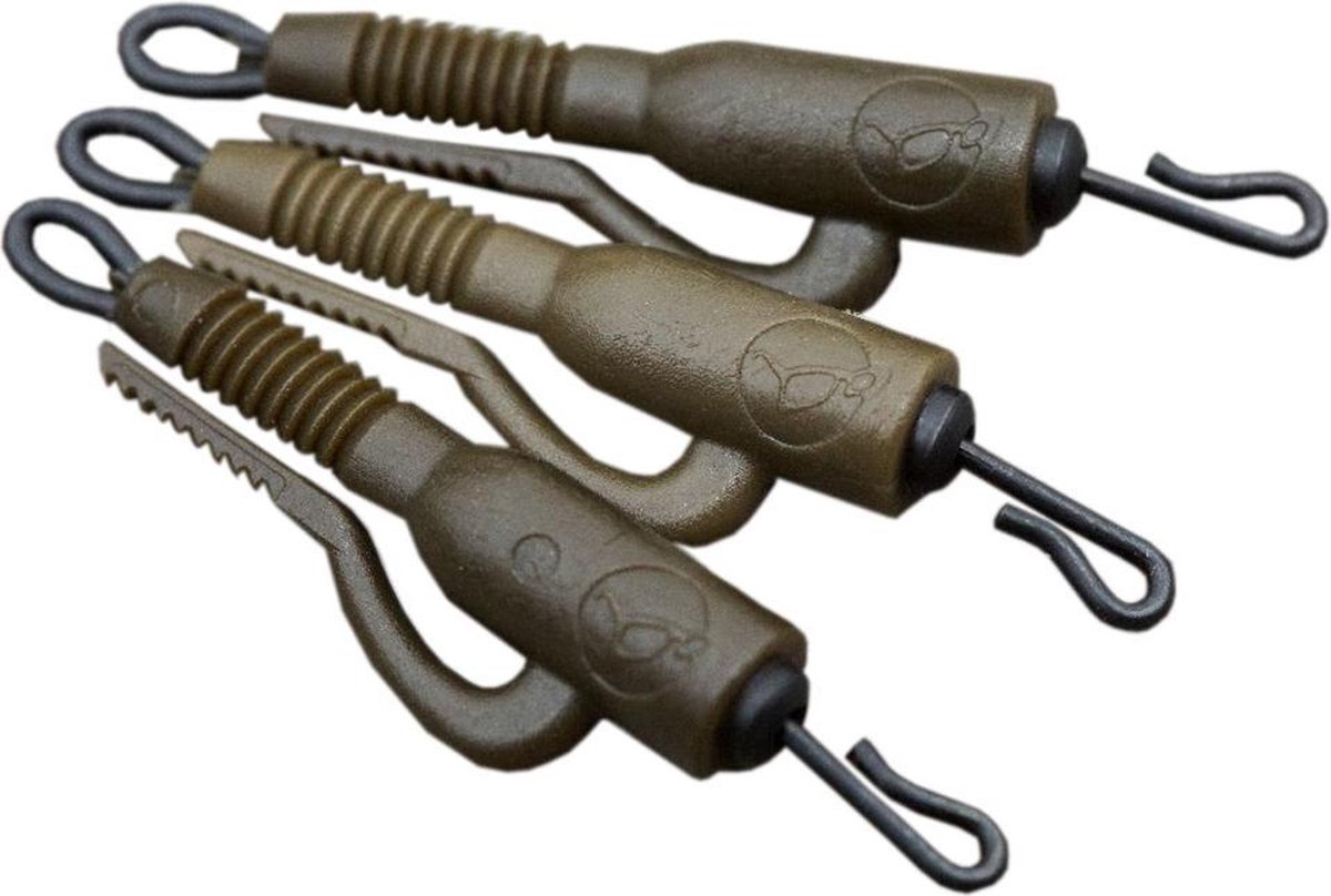 Korda QC Hybrid Lead Clip | Gravel / Clay