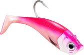 Team Deep Sea Saltwater Jig Shad - Fluo Pink Hostess - 265g - 20.0cm - Zilver