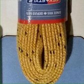 3 meter 30 lange schoenveters voor schaatsen en winter toepassingen - 130inch geel