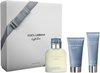 Afbeelding van het spelletje Dolce & Gabbana Light Blue pour Homme Giftset - 125 ml eau de toilette spray + 50 ml showergel + 75 ml aftershave balm - cadeauset voor heren