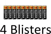40 Stuks (4 Blister a 10 st) kodak xtralife AA Batterijen
