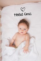 Ledikant Hoeslaken| Hotel Oma|Wit| 60x120 cm