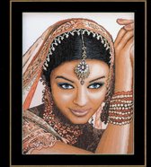 PN-0008301- Telpakket kit Indische vrouw - LanArte