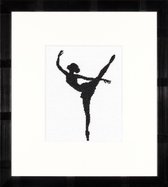 Telpakket kit Ballet silhouet II  - Lanarte - PN-0008132