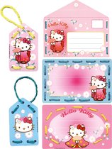 Borduurkaart kit Hello Kitty Asia set van 5 - Vervaco - PN-0161851