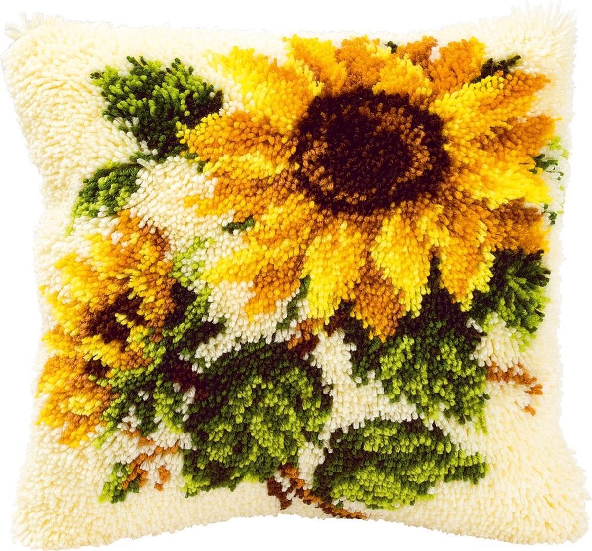 Vervaco - Knoopkussen kit - Zonnebloemen - PN-0014168 - Borduren - Borduurpakket - Borduurpakket volwassenen - Borduurpakket kind