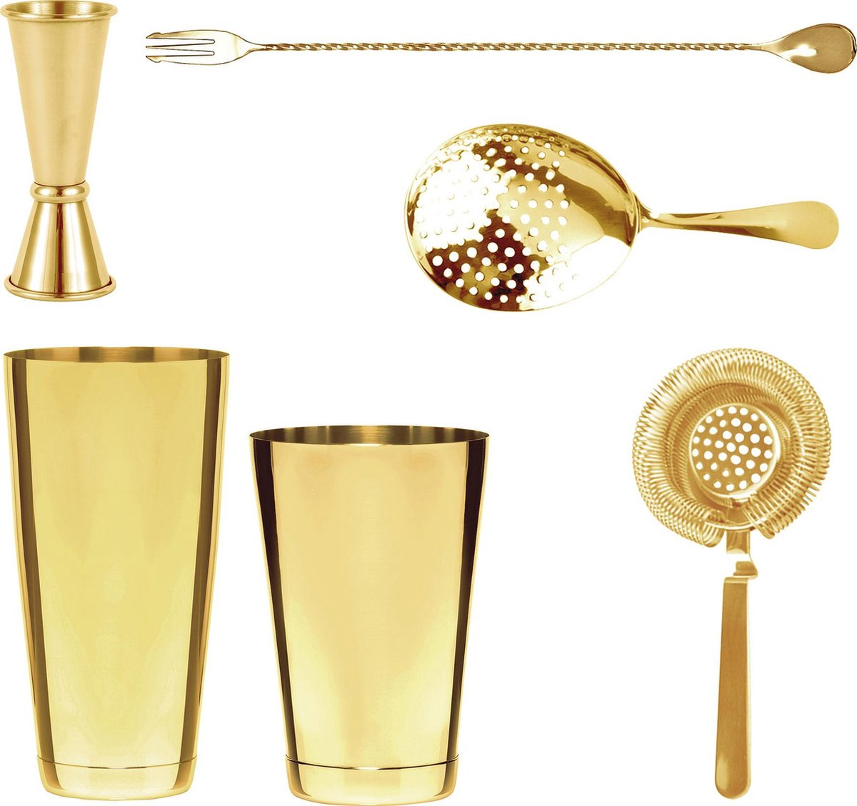 Bar Professional Cocktailbox 80 cl Goud