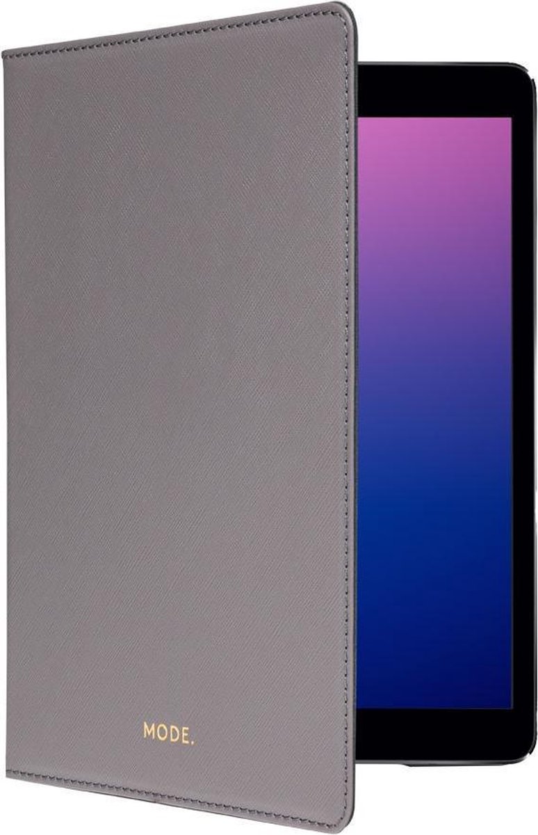 iPad Air 10.5 2019 (3e gen) Bookcase hoesje - dbramante1928 - Effen Grijs - Leer