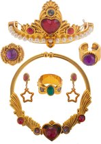 prinses juwelen set 7- delig - verkleedaccessoire