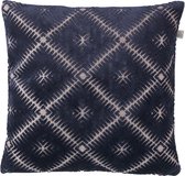 ASWAN - Kussenhoes donkerblauw 45x45 cm