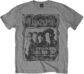 The Doors - New Haven Frame Heren T-shirt - XL - Grijs
