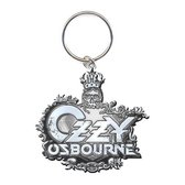 Ozzy Osbourne - Crest Logo Sleutelhanger - Zilverkleurig