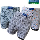 Embrator 3-pack mannen Boxershort Loose Fit katoen XL