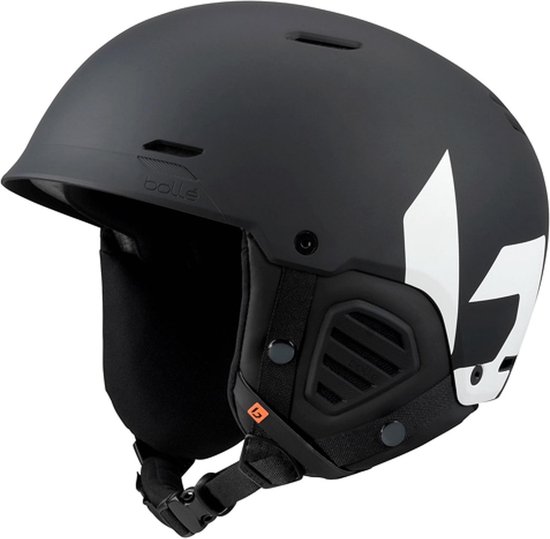 Foto: Bolle mute skihelm unisex zwart wit maat 55 59