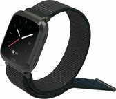 Fitbit Versa nylon bandje (olijfgroen)