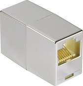 Hama CAT-6-netwerkadapter, 2x modulaire 8p8c (RJ45)-koppeling