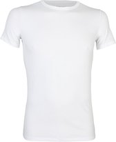 HOM Smart Cotton Tee-Shirt Crew Neck - wit -  Maat M