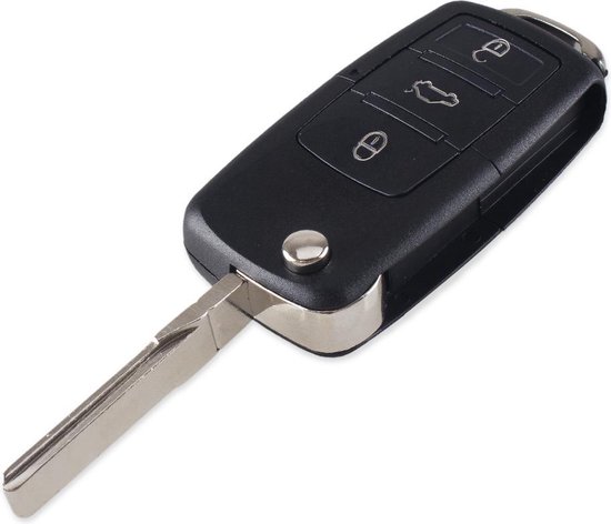 vervolgens naald Zegevieren Volkswagen VW 3-knops / 3 knoppen klapsleutel behuizing / sleutelbehuizing  / sleutel... | bol.com