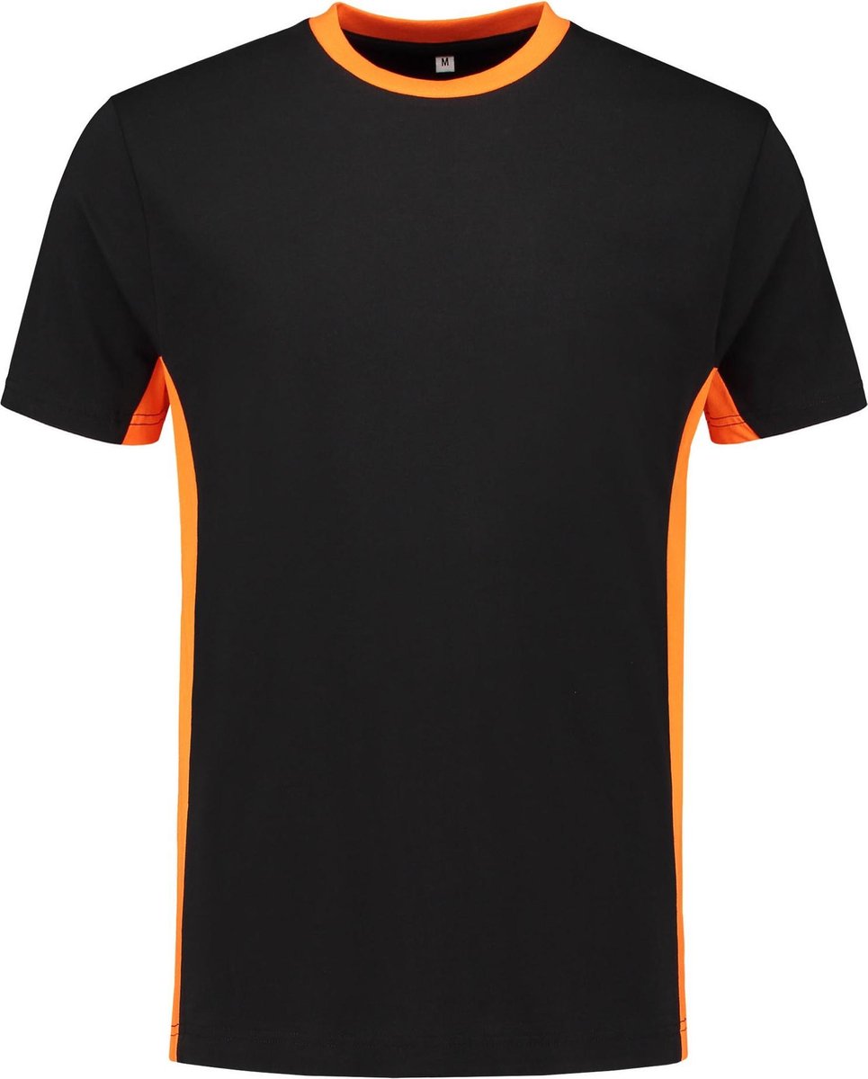 Lemon & Soda 4500 Heren Regular Fit T-shirt-Black/PG-XXL