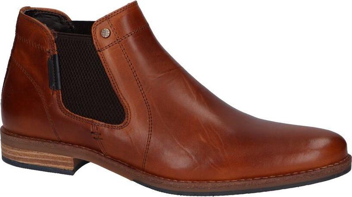 Cognac Chelsea Boots Bullboxer Heren 44 | bol.com