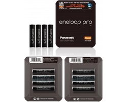 AAA Panasonic eneloop PRO Sliding Box oplaadbare batterij - 12 Stuks (3 Blisters a 4St)