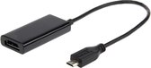 Scanpart Micro USB naar HDMI adapter - Geschikt voor TV - 11-pins MHL