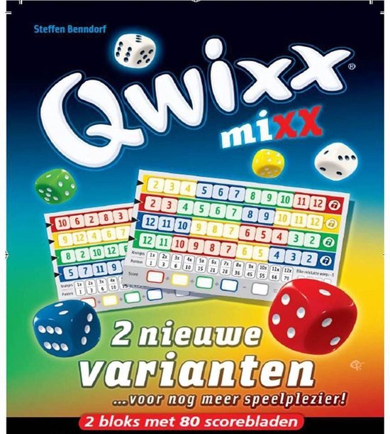 Qwixx Mixx - Uitbreiding - White Goblin Games