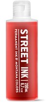 MTN Street Ink - 200ml Rode Permanente Inkt op Alcoholbasis