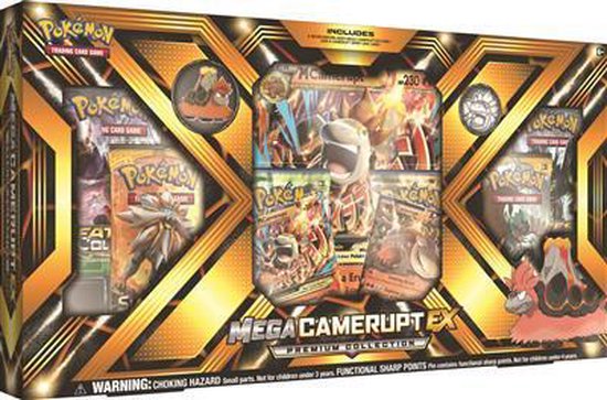 Pokémon Mega Camerupt-EX of Sharpedo-EX Collection - Pokémon Kaarten |  Games | bol.com