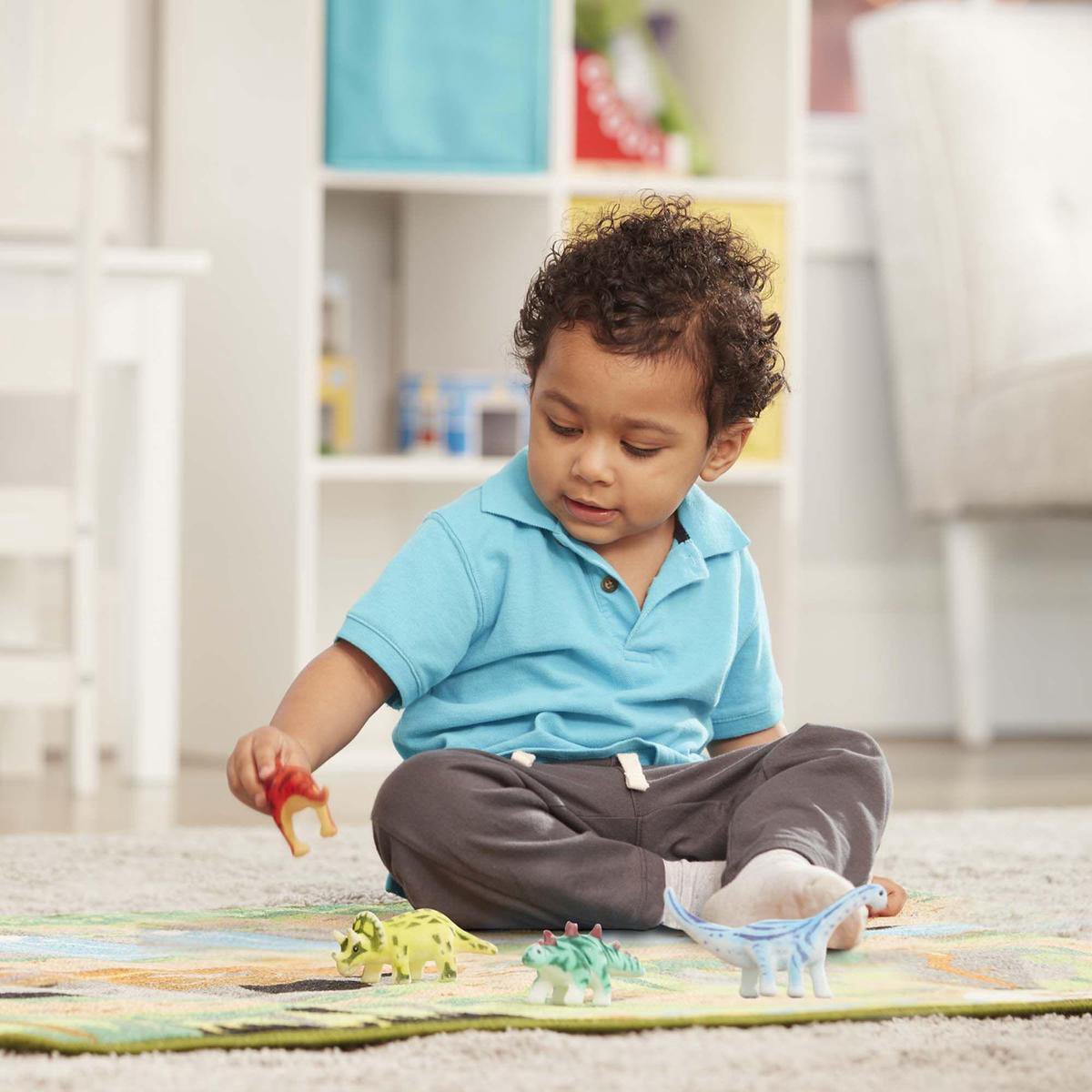 Melissa & Doug speelkleed met prehistorische speeltuin voor dino's