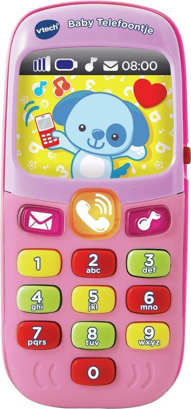 VTech Baby Telefoon Roze - Interactief Speelgoed - 36 tot 6 Maanden |  bol.com
