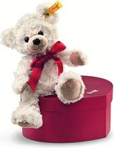 Steiff knuffel Sweetheart Teddy bear in heart box, crea 22 CM