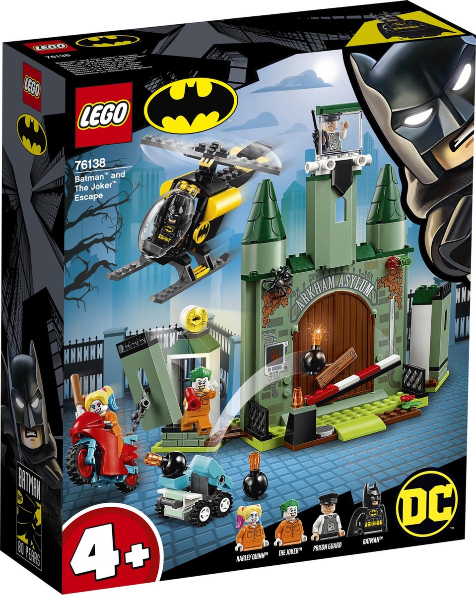 LEGO 4+ Batman en de Ontsnapping van The Joker - 76138