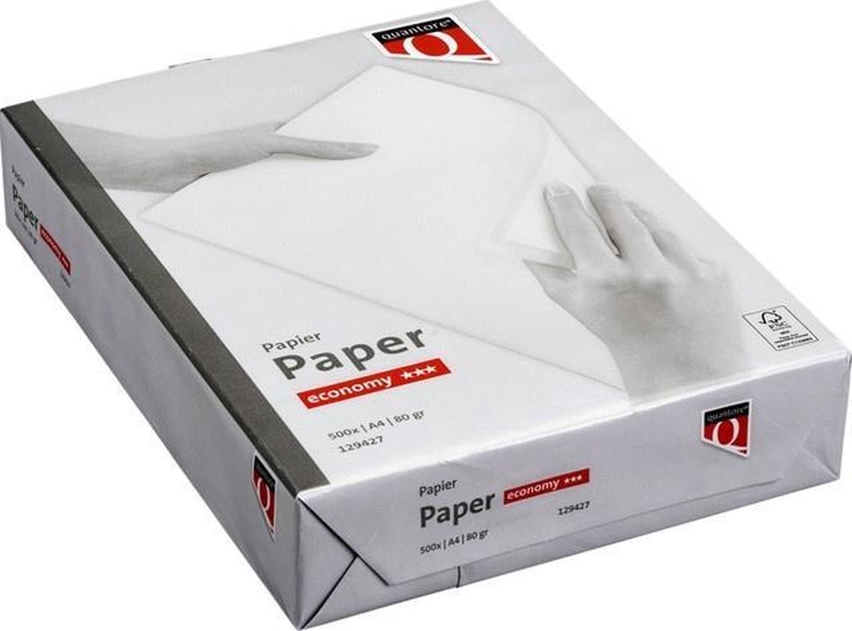 Papier pour imprimante print24 A4 80gsm Premium et papier de copie 2500 feuilles