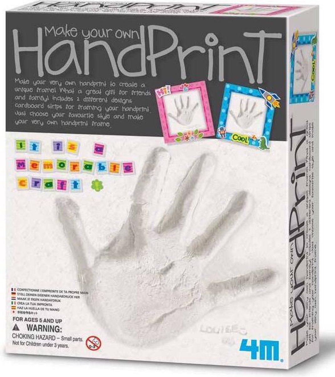 4M Crea PRINT: handafdruk kit