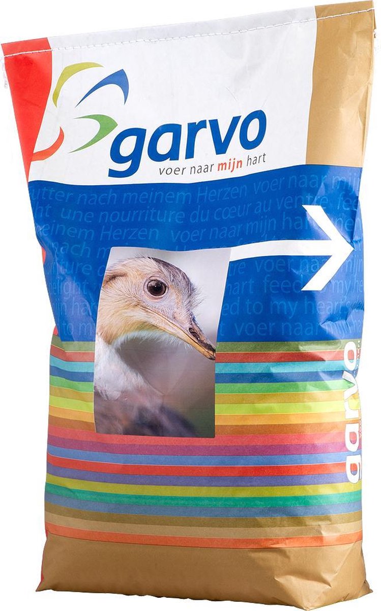 Garvo Loopvogelbrok 5054 | struisvogelvoer | Nandoevoer 20kg - Garvo