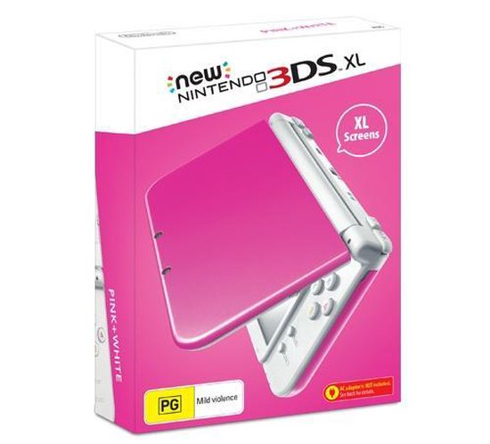 Nintendo New 3DS XL - Roze/Wit - Nintendo
